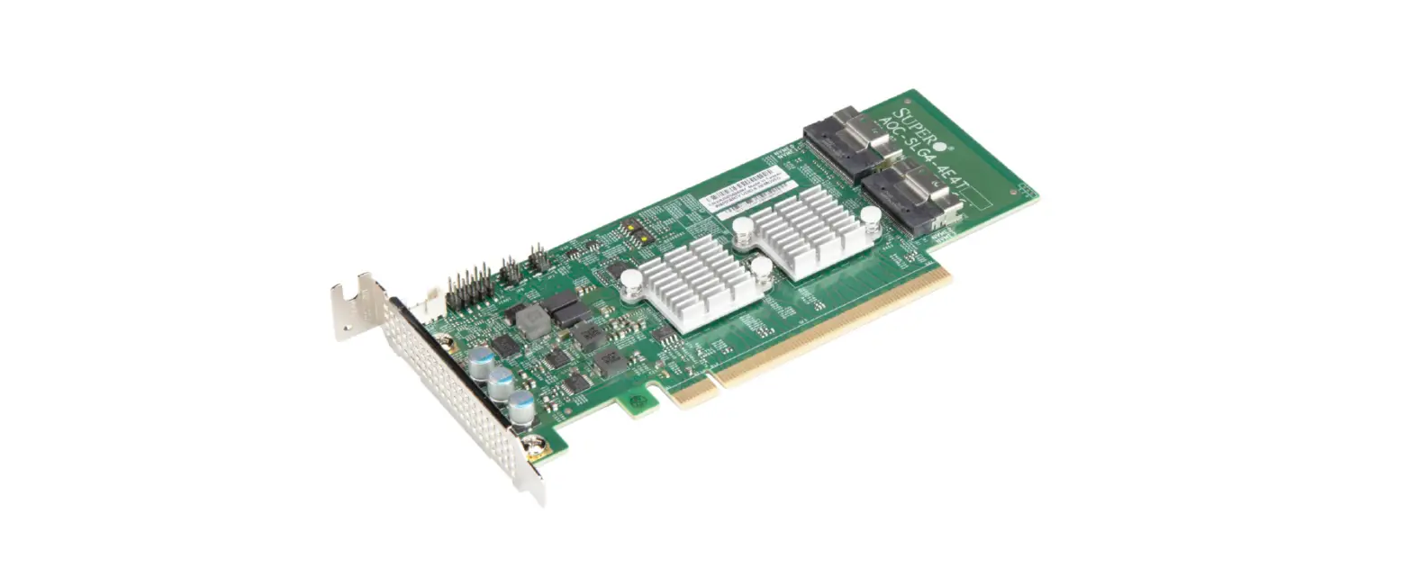 Supermicro Aoc-slg4-4e4t 4-port Nvme Host Bus Adapter Instruction Manual Supermicro Aoc-slg4-4e4t 4-port Nvme Host Bus Adapter Instruction Manual