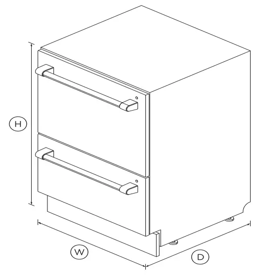 FISHER PAYKEL DD24DV2T9 N Double DishDrawer Dishwasher - 1