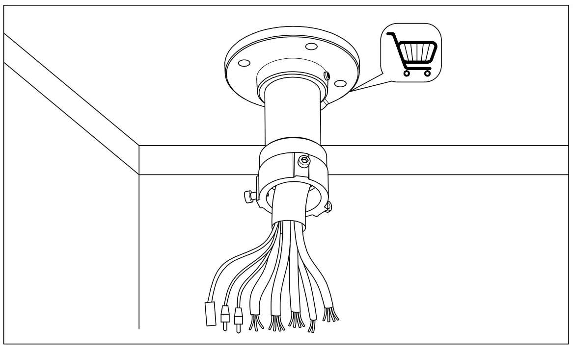 DS-2CD6944G0-IHS Network Camera Installation Instructions illustration