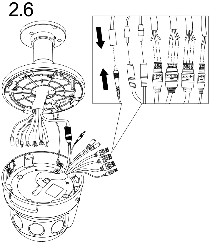 DS-2CD6944G0-IHS Network Camera Installation Instructions illustration