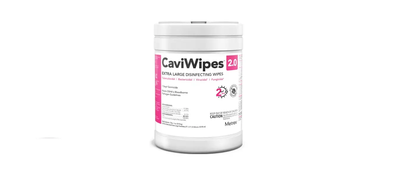 Metrex Caviwipes 2.0 Whitepaper Instruction Manual