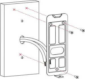 installing on a metal door frame