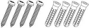 Mounting Screws & Anchors