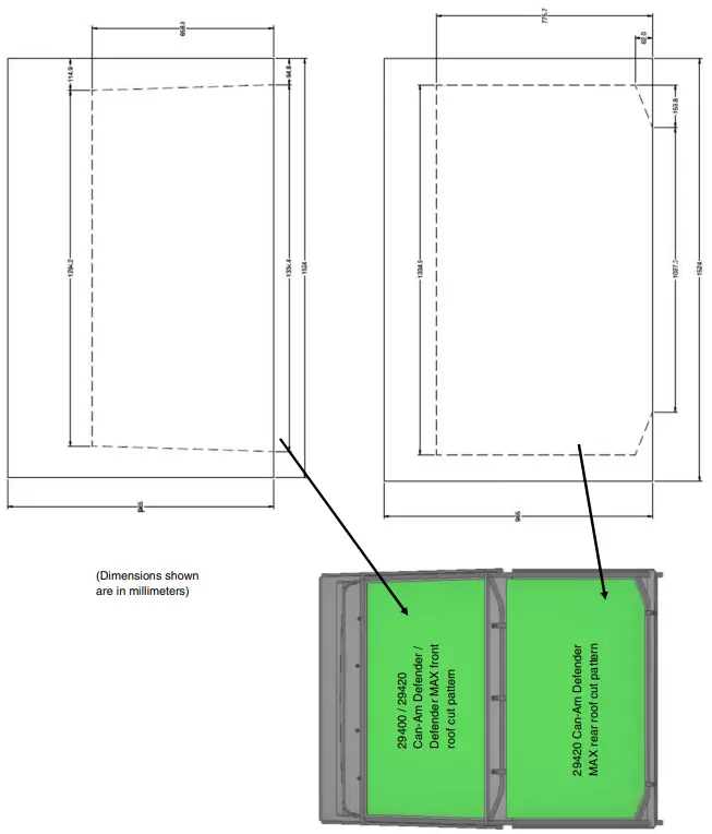KOLPIN 29005 Universal Roof Foam Liner - Fig 12