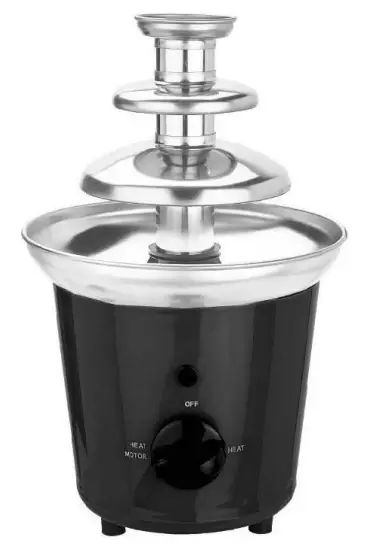 LIVING CO SBL-811 Chocolate Fountain Red Mid Red Mid-PRO