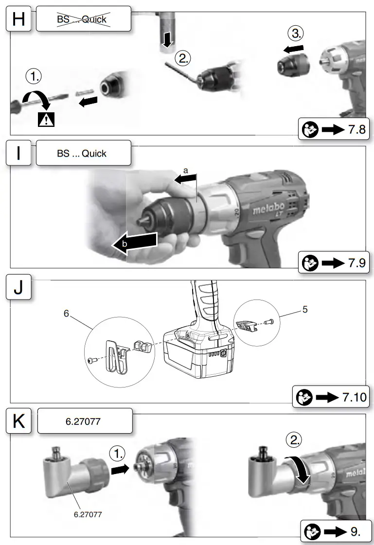 metabo BS 14.4 LT Cordless Drill - Figure 4