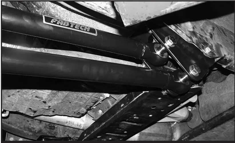 Fabtech 2013-2018 DODGE 3500 4WD 7” 4-LINK KIT W 54