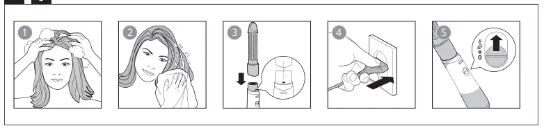 PHILIPS BHA301 Hair Styler - 2