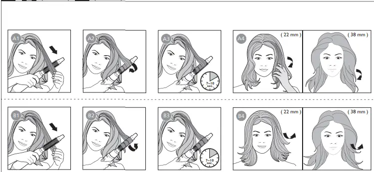 PHILIPS BHA301 Hair Styler - 5