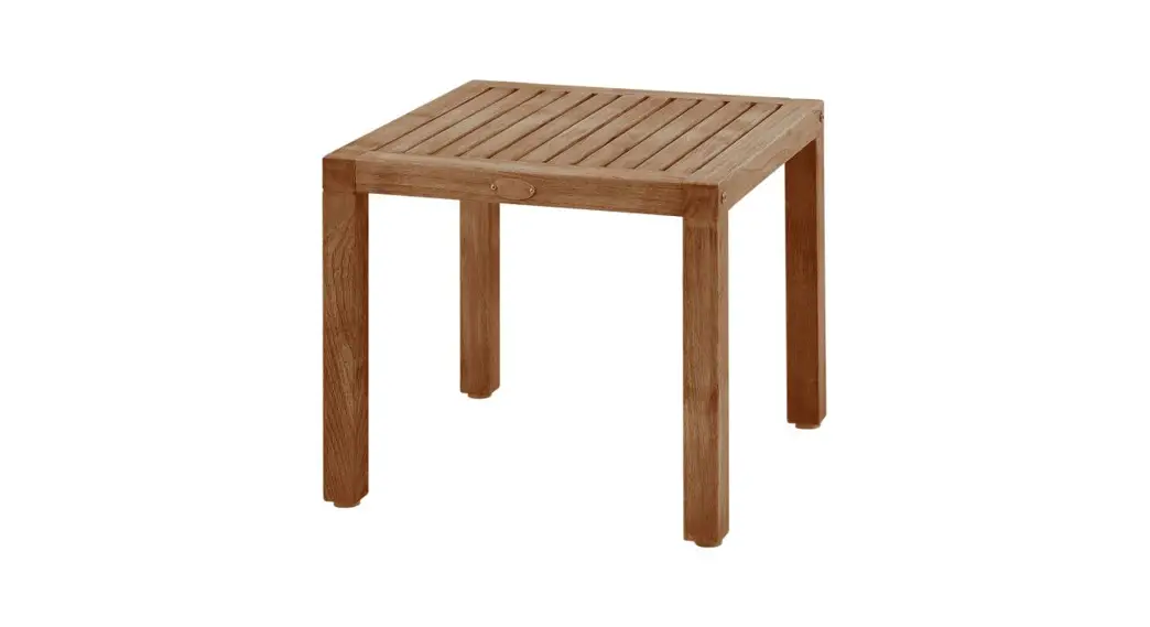 Noble House 109045 Square Wood Outdoor Coffee Table User Manual