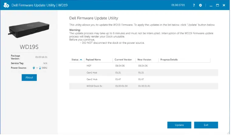 Dell WD19TBS Docking Station 2