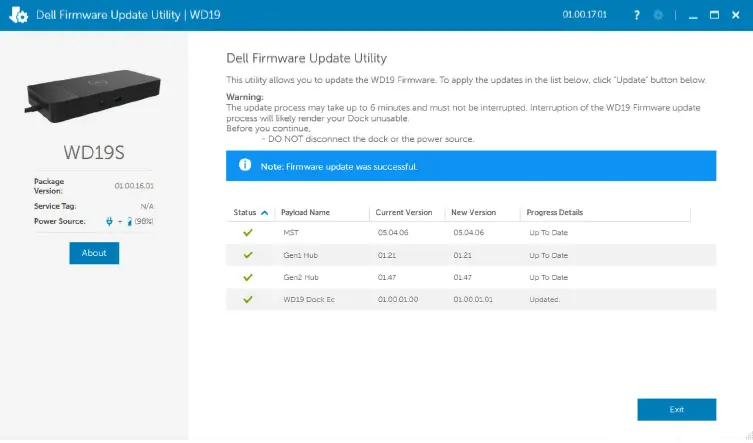 Dell WD19TBS Docking Station 4
