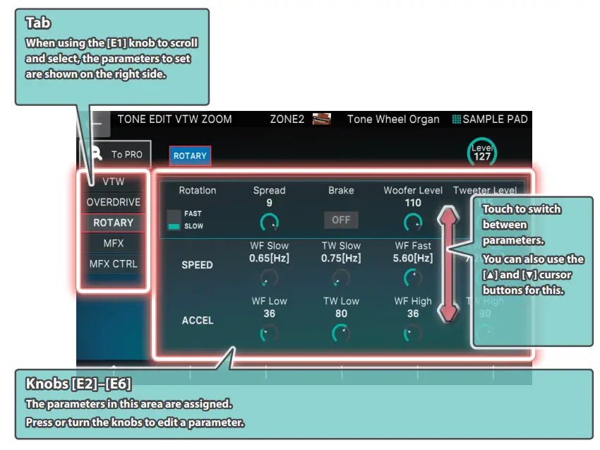 FANTOM Version 2.50 Supplementary - ROTARY