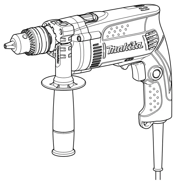 makita HP1630 Hammer Drill -