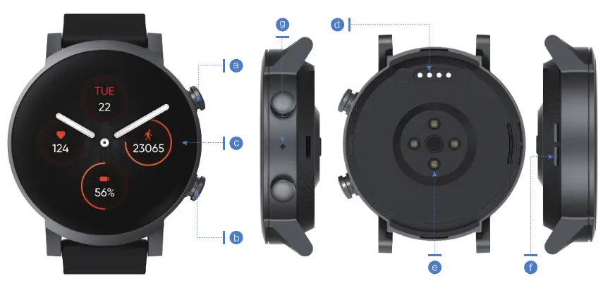 Ticwatch E3 Smartwatch - 4