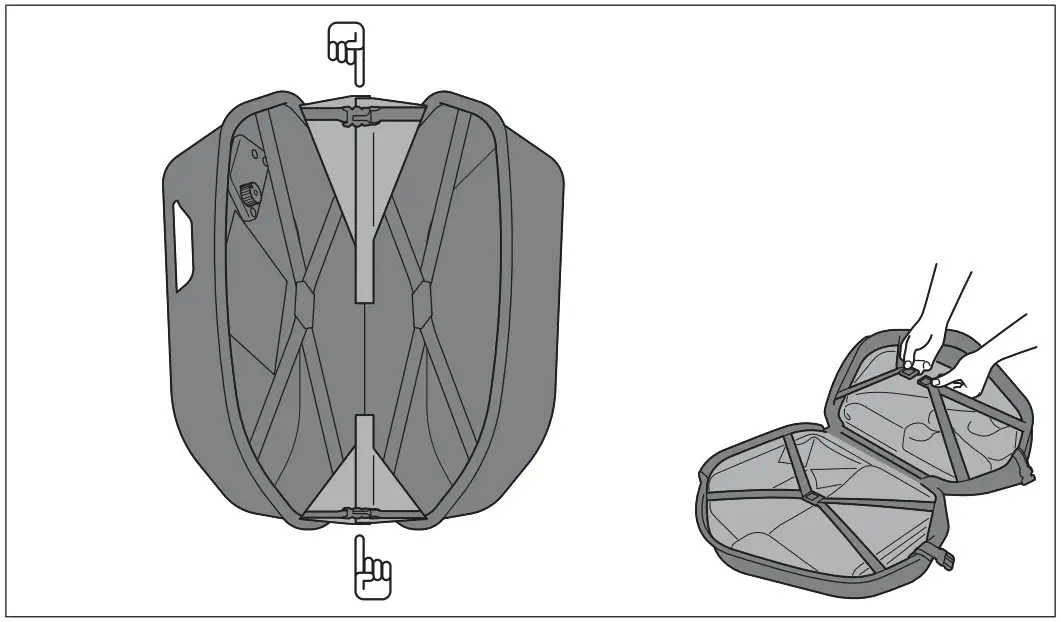 SW MOTECH KFT 01 548 20000 B Lock EVO Side Carrier - Figure 15