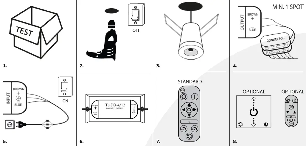 HOFTRONIC-Milano-LED-Porch-Lights-Dimmable-fig-1