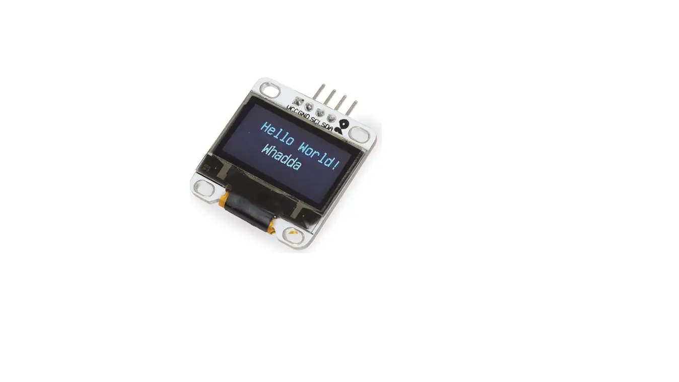 Whadda Wpi438 0.96inch Oled Screen With I2c For Arduino User Manual Whadda Wpi438 0.96inch Oled Screen With I2c For Arduino User Manual