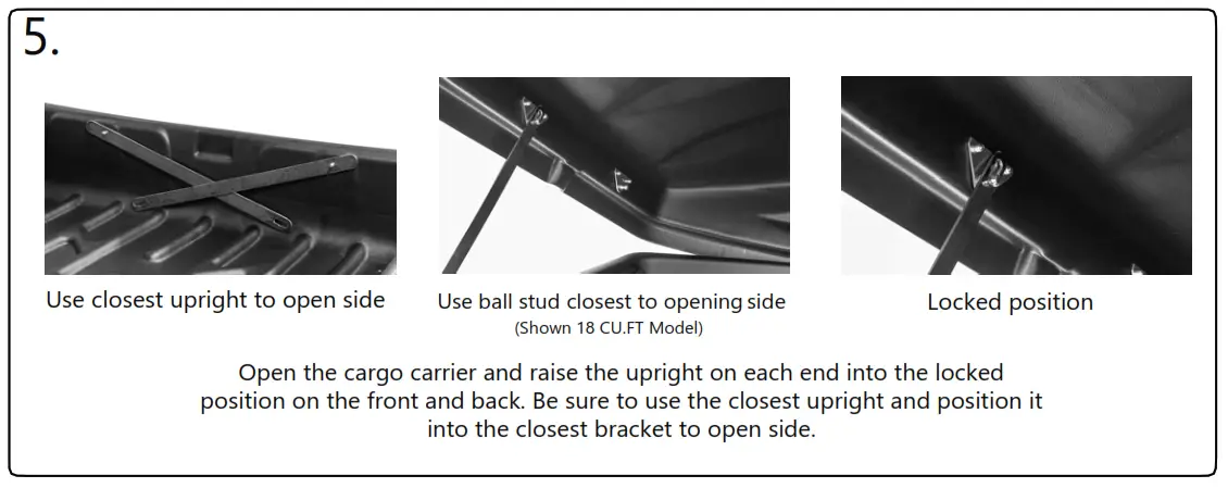 Cabela s Rooftop 10 Cu. Ft. Cargo Carrier - 10