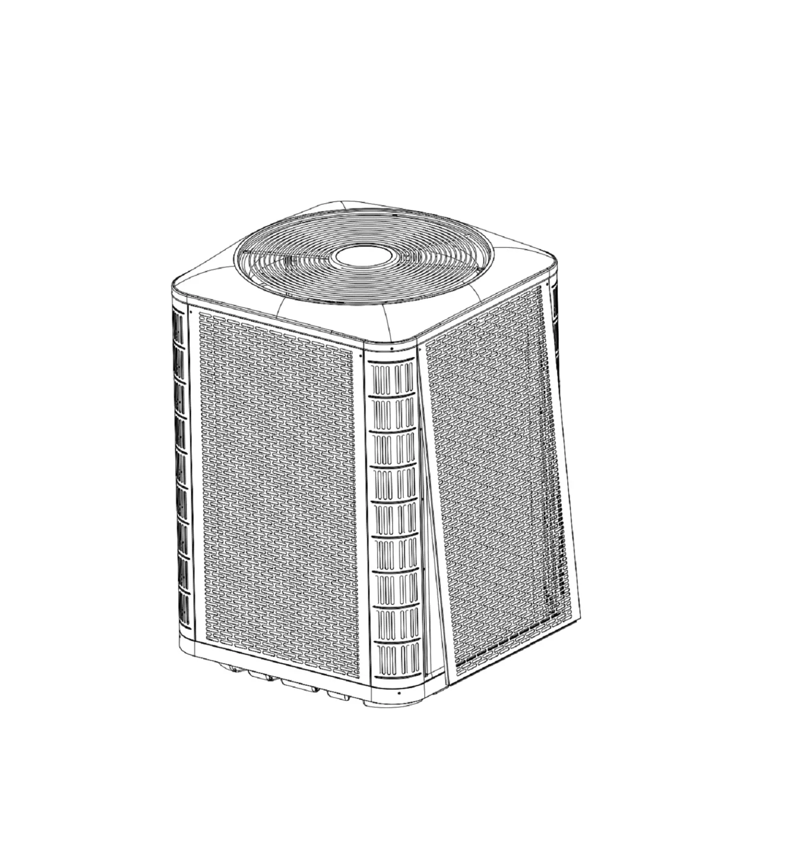 Nortek Sa3qd4m1 13.4 Seer2 Split System Air Conditioner Installation Guide