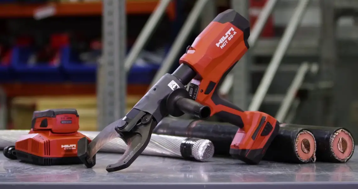 Hilti Nct 85 C-22 Copper/aluminum Cordless Cable Cutter -hydraulic Cutters Instruction Manual