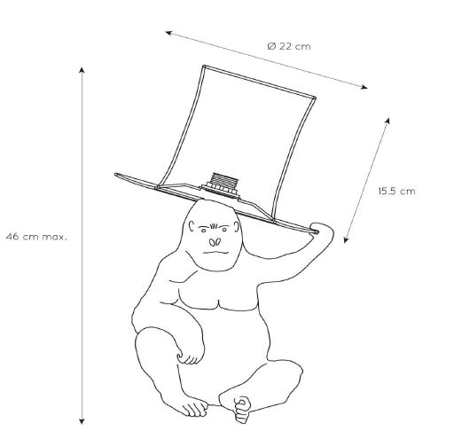 LUCiDE EXTRAVAGANZA GUST Table Lamp-1