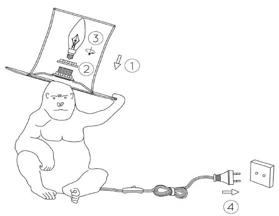 LUCiDE EXTRAVAGANZA GUST Table Lamp-2