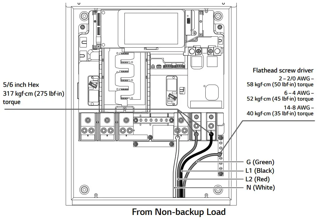 LG RBA008K0A00 ESS Home 8 Residential Battery - FIGURE 27