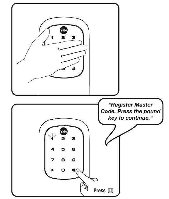 Yale Touchscreen Electronic Deadbolt with Z-Wave, Polished Brass-12