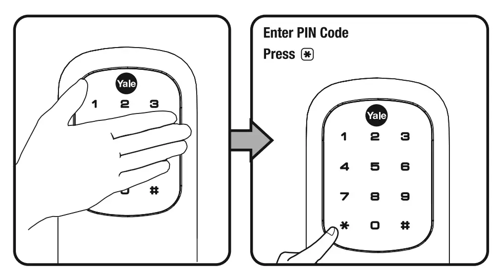 Yale Touchscreen Electronic Deadbolt with Z-Wave, Polished Brass-18