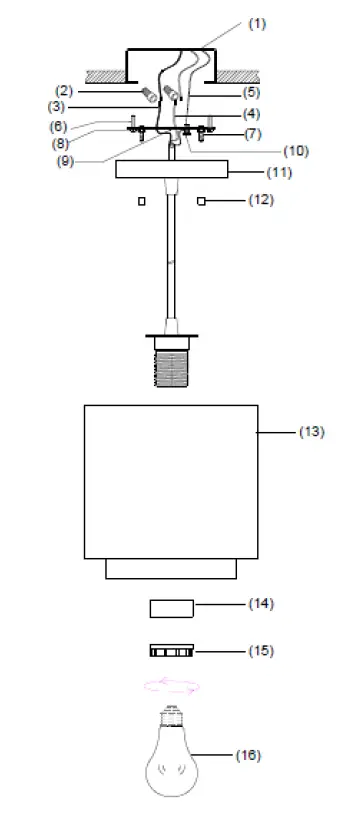 featureACCLAIM-LIGHTING-BP7156-Brella-1-Light-8-inch-Metallic-Silver-fig-1