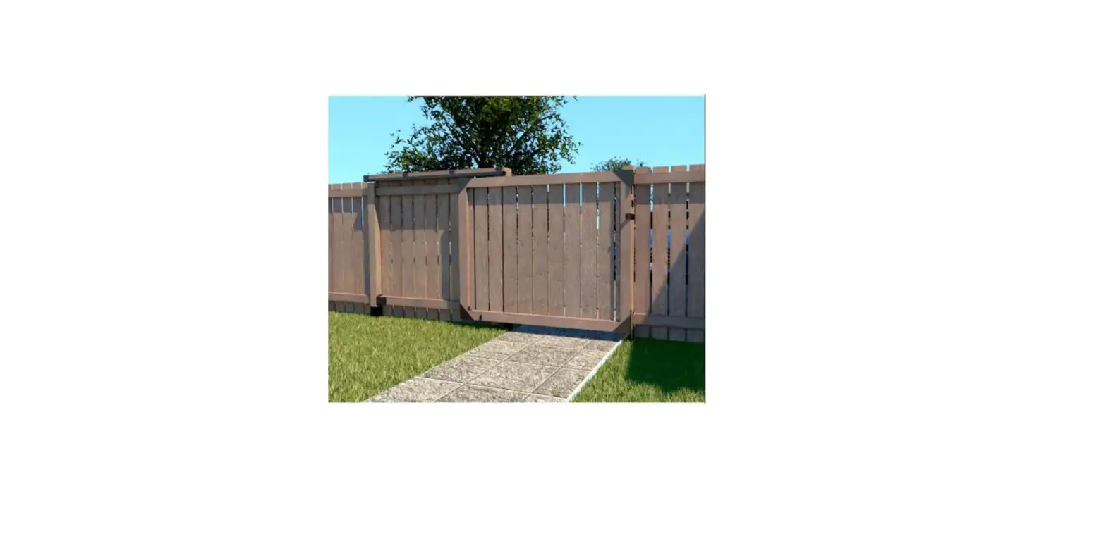 Pylex 11057 Sliding Fence Kit Black Steel Gate Instruction Manual