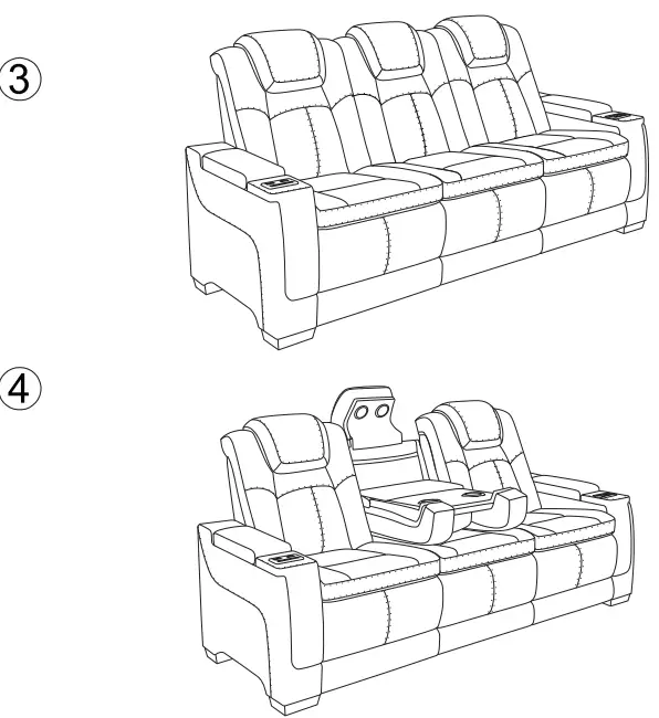 ASHLEY 2200415 Next-Gen DuraPella Power Reclining Sofa-FIG5