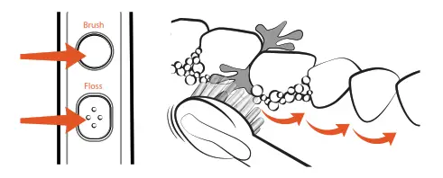 waterpik - BRUSH + FLOSS