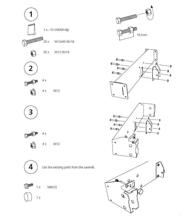 LOGOSOL B1001 Band Sawmill-20
