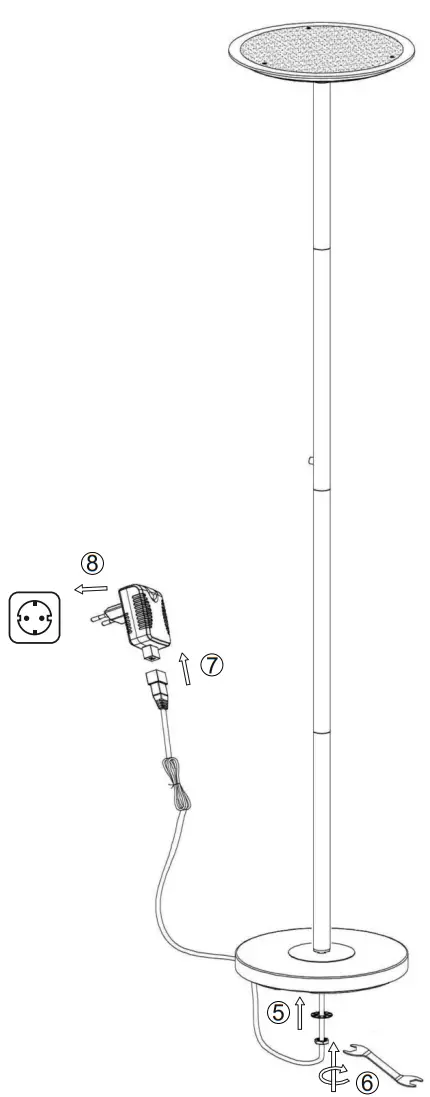 Paul Neuhaus 11729 LED Uplighter - Figure 2