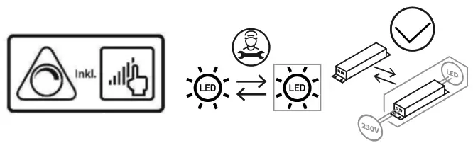 Paul Neuhaus 11729 LED Uplighter - Figure 5