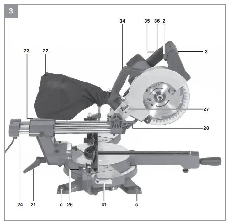 Einhell-TE-SM-2131-Dual-Sliding-Mitre-Saw-fig4
