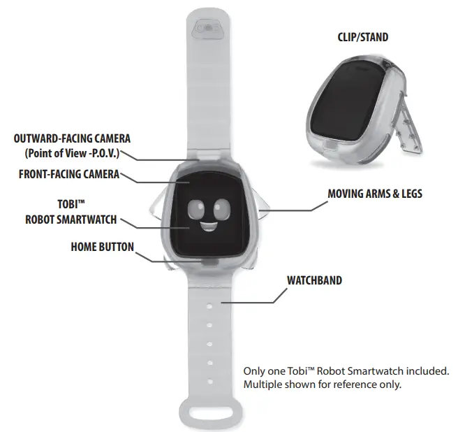Little Tikes Tobi Robot Smartwatch - ROBOT SMARTWATCH
