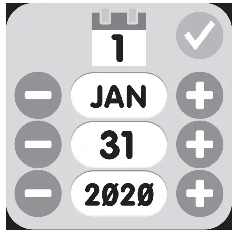 Little Tikes Tobi Robot Smartwatch - SETTINGS MENU