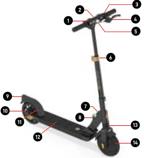 yeep me 80n Electric Scooter 12