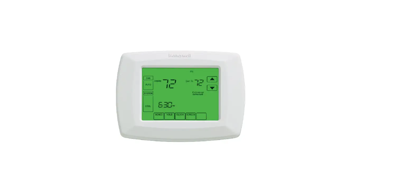 Honeywell Rth8500 Programmable Thermostat User Manual