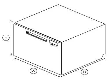 FISHER and PAYKEL DD24SAX9 N Single DishDrawer Dishwashe-1