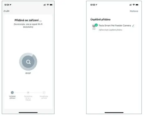 TESLA TSL-PC-BL4 Smart Pet Feeder -Camera - QUICK CONFIGURATION 1