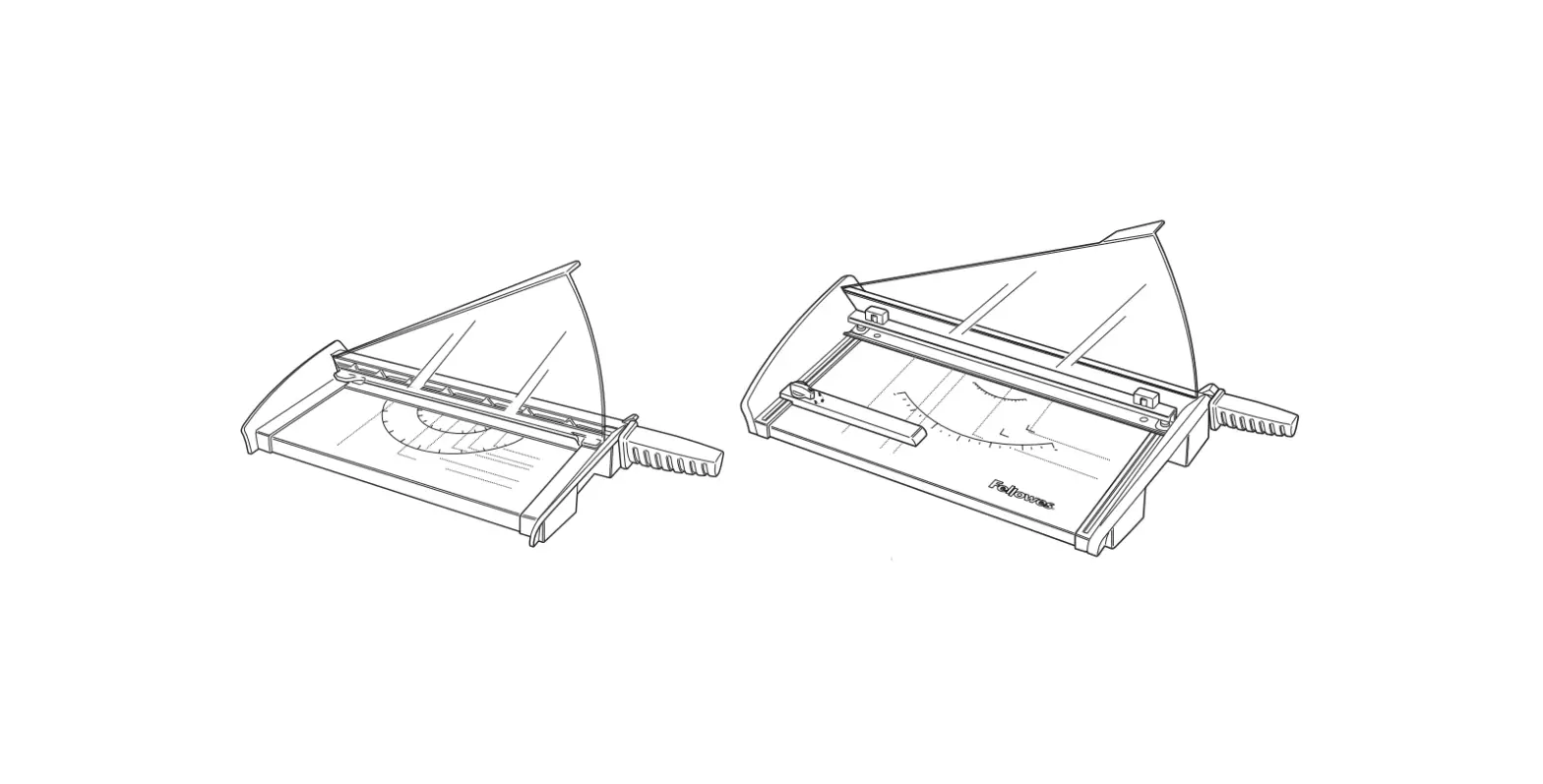 Fellowes Fusion A4-120 Guillotine Trimmer Instruction Manual
