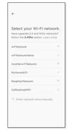 Connect To Home Wi-Fi