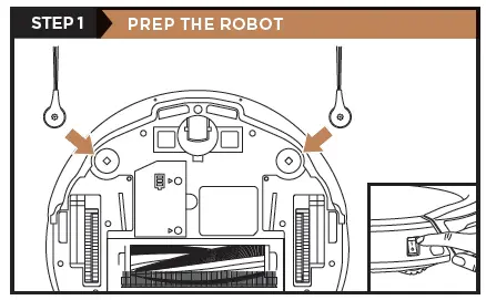 PREP THE ROBOT