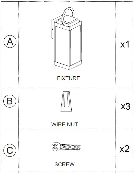MAXIM LIGHTING-40314-Nassau 1-Light-Medium-Wall-Mount-1