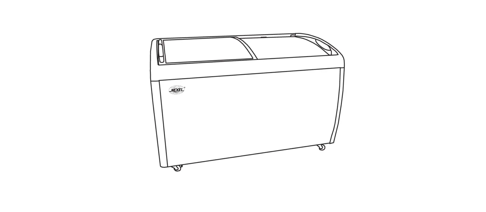 Nexel 243206 Ice Cream Freezer User Manual Nexel 243206 Ice Cream Freezer User Manual