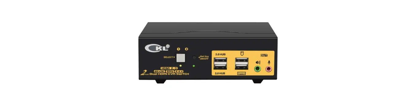 Ckl-922hua-1a Hdmi 2.0 Dual Monitor Kvm Switches User Manual